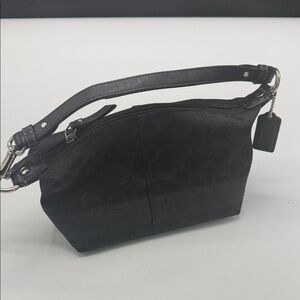 Black Coach Designer Shoulder Bag